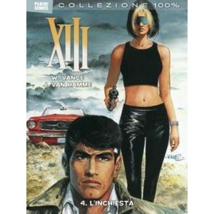 XIII 4 L'INCHIESTA COLLEZIONE 100% PANINI COMICS