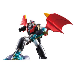 MAZINGER - Super Modeling Tamashii Impact Collection - Shin Mazinger Z + God scrambler & Dedicated Pedestal Mini Figure