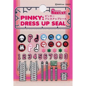 PINKY STREET - Pinky Dress up Sticker #01