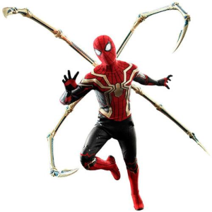 SPIDER-MAN - No Way Home - Spider-Man Integrated Suit 1/6 Action Figure 12" MMS623 - Damaged Box