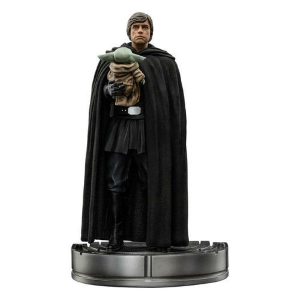 STAR WARS - The Mandalorian - Luke Skywalker and Grogu 1/10 Art Scale Statue