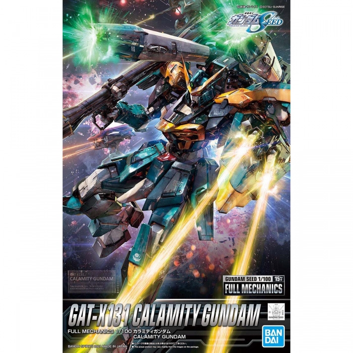 GUNDAM - 1/100 Full Mechanics Calamity Model Kit Gundam Seed Bandai