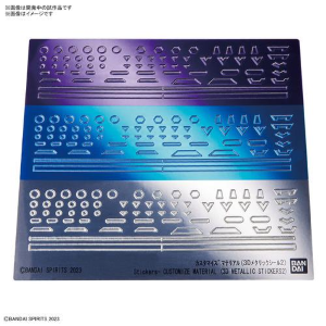 GUNDAM 30MM / 30 MINUTES MISSIONS - 1/144 Customize Material 3D Metallic Stickers 2 Model Kit