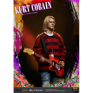 NIRVANA - Kurt Cobain On Stage 1/6 Action Figure 12"
