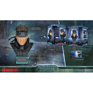 METAL GEAR SOLID - Solid Snake Grand Scale Polystone Bust