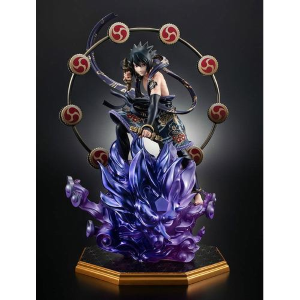 NARUTO SHIPPUDEN - Sasuke Uchiha Thunder God Pvc Figure Precious G.E.M.