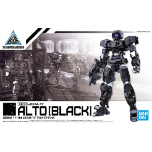 GUNDAM 30MM / 30 MINUTES MISSIONS - 1/144 eEXM-17 ALTO Black Model Kit
