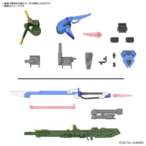GUNDAM - Option Parts Set Gunpla 02 Launcher Striker & Sword Striker Model Kit