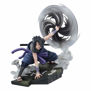 NARUTO SHIPPUDEN - Figuarts ZERO Extra Battle - The Light & Dark of the Mangekyo Sharingan - Sasuke Uchiha Pvc Figure