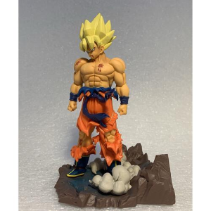 DRAGON BALL Z - History Box Vol.3 - Son Goku SSJ Pvc Figure Displayed