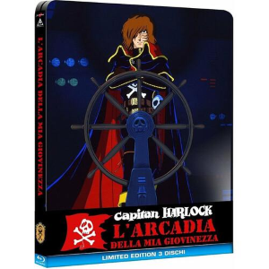 Capitan Harlock - L'Arcadia Della Mia Giovinezza Steelbook 1 Blu-ray + 2 DVD