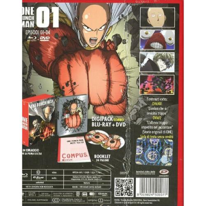 One-Punch Man - Vol.1 Eps 01-04 Blu-Ray Disc + Dvd + Collector'S Box