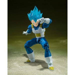 DRAGON BALL - Super - Super Saiyan God Super Saiyan Vegeta Unwavering Saiyan Pride S.H. Figuarts Action Figure