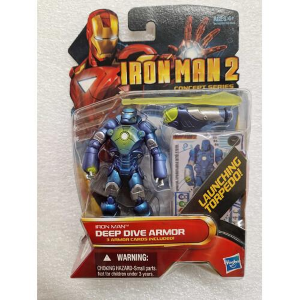 MARVEL - Iron Man 2 Concept Series Deep Dive Armor Iron Man Action Figure #6