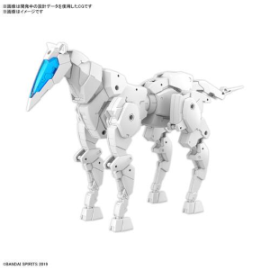 GUNDAM 30MM / 30 MINUTES MISSIONS - 1/144 Exa Vehicle Horse Mecha Ver. White Model Kit # EV17