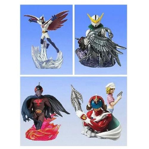 TATSUNOKO - HG Imagination Hero Complete Set of 4 Figures Gashapon