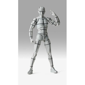 BODY-KUN - Sports Edition Wire Frame Gray Color Ver. S.H. Figuarts Action Figure