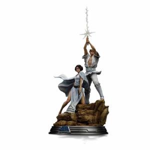 STAR WARS - Luke and Leia 1/10 Deluxe Art Scale Statue