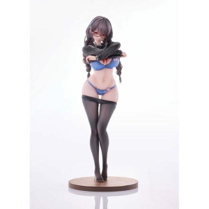 ORIGINAL CHARACTER - Gap Glasses Girl Who Doesn't Want To Take Physical Education Class 1/6 Pvc Figure