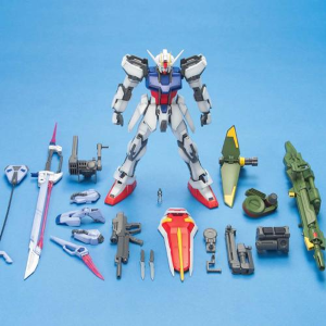 GUNDAM - 1/100 Launcher / Sword Strike Gundam Master Grade Model Kit MG 