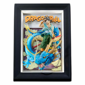 DRAGON BALL Z - Tamashii Art 3D Relief Picture Son Goku & Dragon