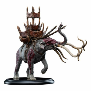 LORD OF THE RINGS - Mumak in Battle Mini Polystone Statue