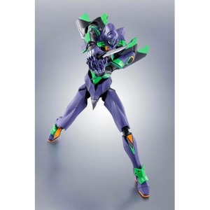 EVANGELION - 3.0+1.0 Thrice Upon a Time - Robot Spirits Side Super - EVA-01 + Spear of Cassius Renewal Color Edition Action Figure