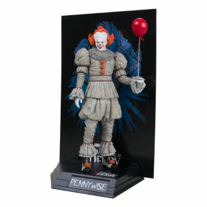IT - Welcome to Derry - Movie Maniacs - Pennywise Gold Label Action Figure