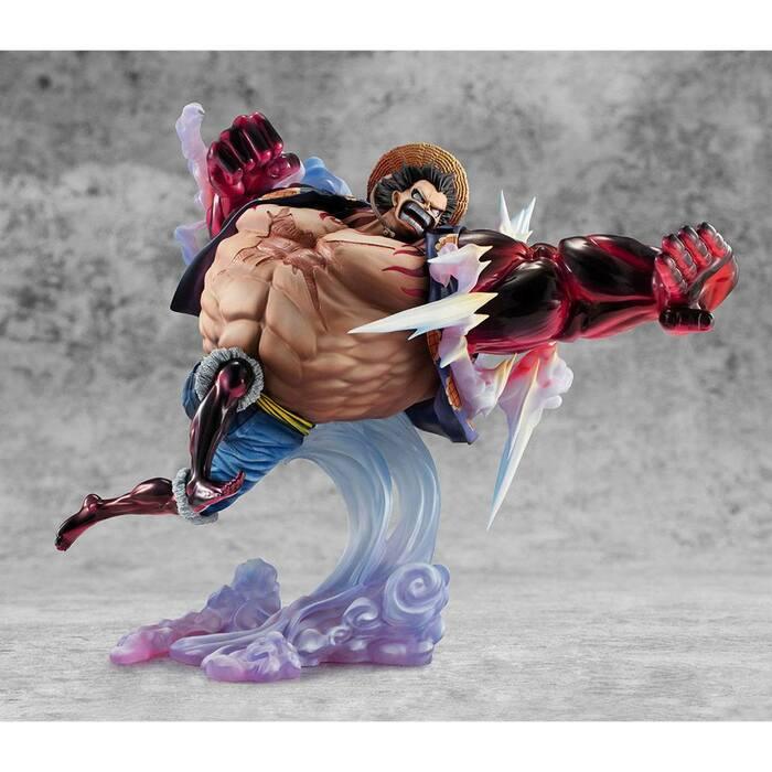 One Piece Monkey D Luffy Gear 4 Bounce Man Ver 1 8 Pvc Figure P O P Sa Maximum One Piece Megahouse