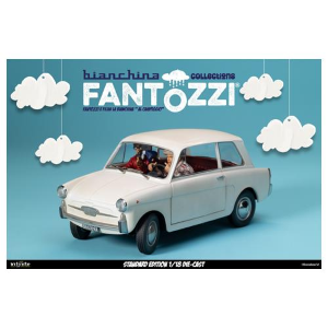 FANTOZZI - Fantozzi e Filini la Bianchina - al campeggio 1/18 Die-Cast Standard Edition