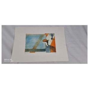 LORENZO MATTOTTI - Al finire della notte incisione acquatinta acquaforte - Ver.C