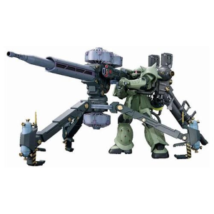 GUNDAM - 1/144 MS-06 Zaku II + Big Gun Set Thunderbolt Anime Ver. Model Kit HGGT # 008