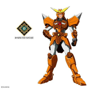 30MF / 30 MINUTES FANTASY - Yoroi-Shinden Samurai Troopers Ronin Warriors Yamato of the Wilderness Model Kit