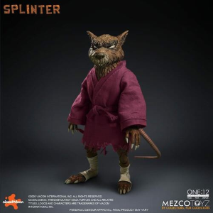 TMNT - Ninja Turtles - Splinter 1/12 Action Figure