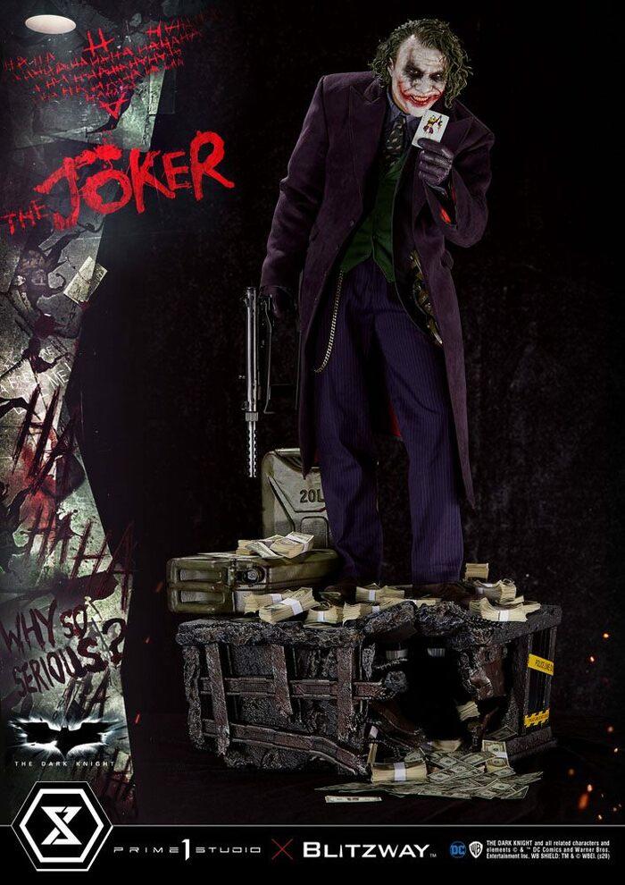 BATMAN - The Dark Knight - The Joker Bonus Ver. 1/3 Polystone Statue Batman  Prime 1 Studio