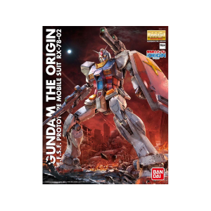 GUNDAM - 1/100 RX-78-2 Ver. The Origin Master Grade Model Kit MG