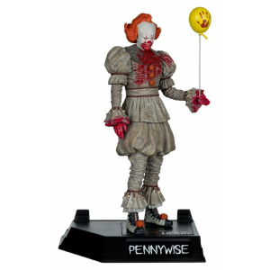 IT - Welcome to Derry - Movie Maniacs - Bloody Pennywise Action Figure