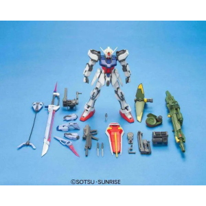 GUNDAM - 1/100 Launcher / Sword Strike Gundam Master Grade Model Kit MG 