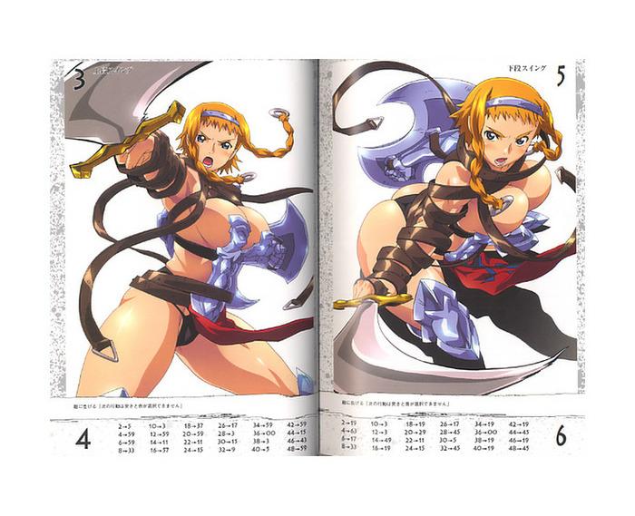 QUEEN'S BLADE - Reina Visual Gamebook Artbook