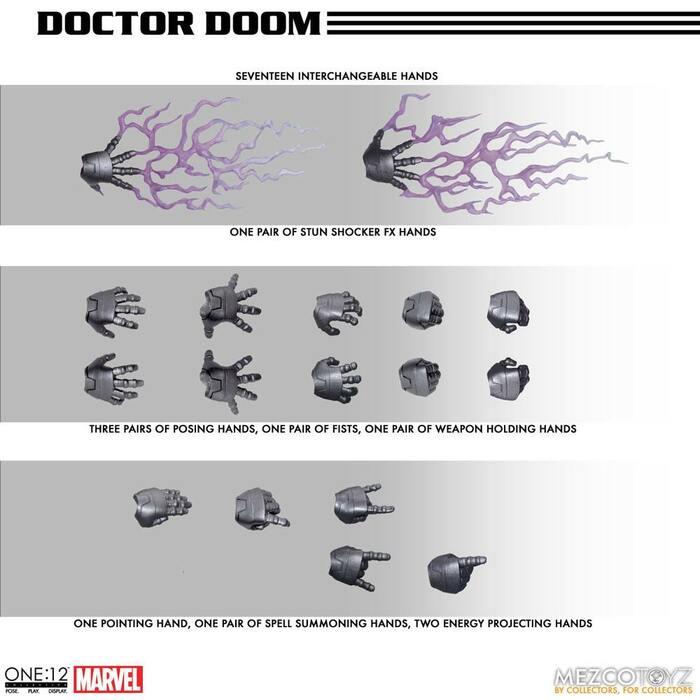 MARVEL - Doctor Doom 1/12 Action Figure