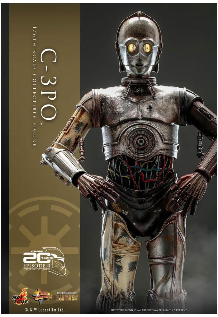STAR WARS - Episode II - C-3PO 1/6 Action Figure 12" MMS650 D46