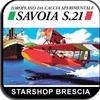 PORCO ROSSO - 1/72 Savoia S.21 Seaplane Fighter Model Kit
