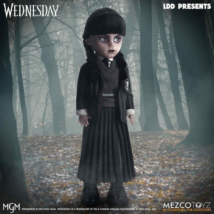 ADDAMS FAMILY - Wednesday Nevermore Academy Uniform Living Dead Dolls