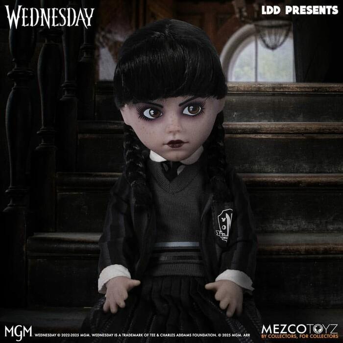 ADDAMS FAMILY - Wednesday Nevermore Academy Uniform Living Dead Dolls