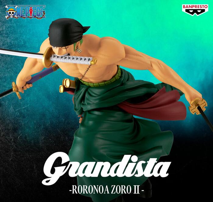 ONE PIECE - Grandista - Roronoa Zoro II Pvc Figure