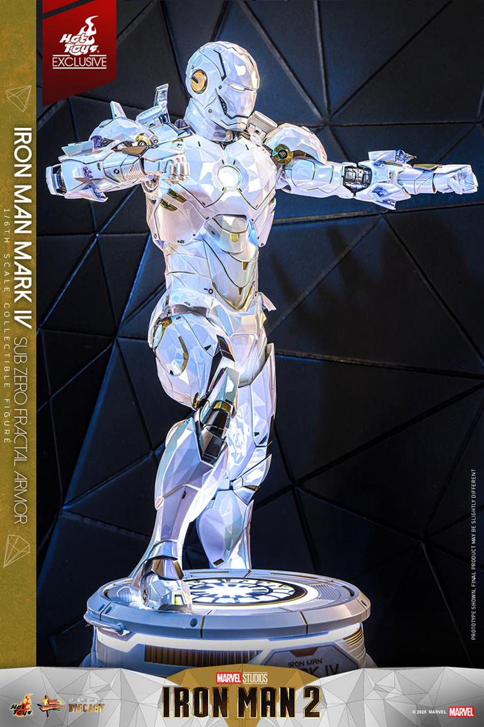 IRON MAN 2 - Iron Man Mark IV Sub-Zero Fractal Armor MMS830D76
