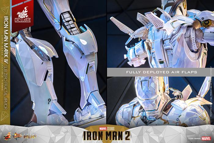 IRON MAN 2 - Iron Man Mark IV Sub-Zero Fractal Armor MMS830D76