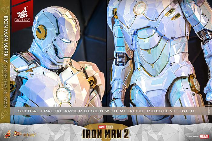 IRON MAN 2 - Iron Man Mark IV Sub-Zero Fractal Armor MMS830D76