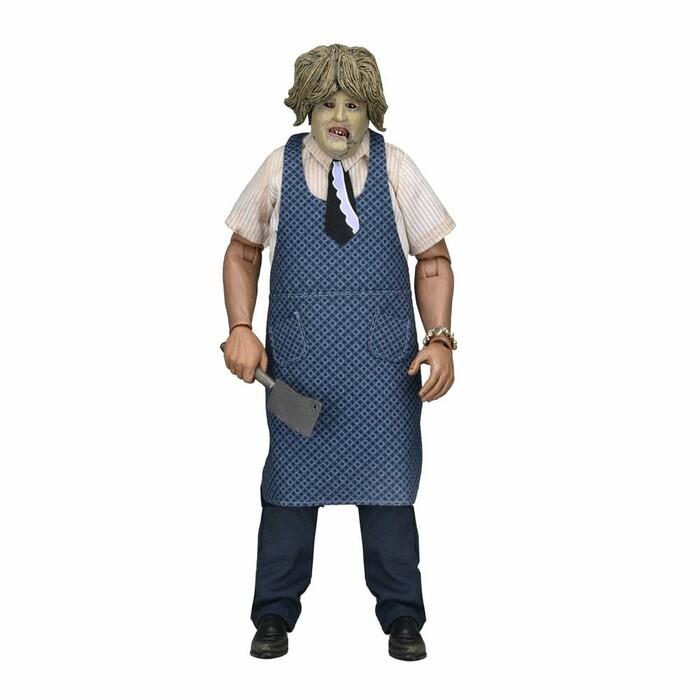 TEXAS CHAINSAW MASSACRE - Leatherface with Old Lady Mask Clothed Action Figure