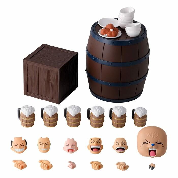 ONE PIECE - The Straw Hat Crew Party Set S.H. Figuarts Action Figure Accessory Set